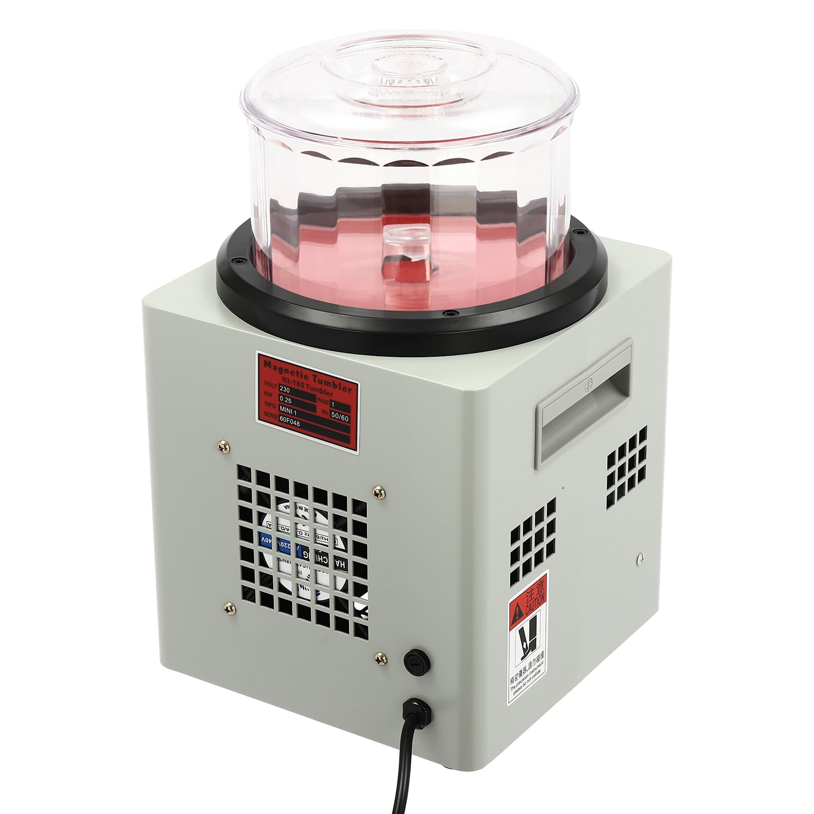Magnetischer Tumbler Schmuckpolierer | Magnetische Tumbler-Schmuck-Poliermaschine | Metall & PC | 230V | 2000RPM | 3kg Kapazität | DIY & Profi | Oberflächenpolieren & Feinschleifen Magnetischer Tumbler Schmuckpolierer | Magnetische Tumbler-Schmuck-Poliermaschine | Metall & PC | 230V | 2000RPM | 3kg Kapazität | DIY & Profi | Oberflächenpolieren & Feinschleifen von MIKIYUEER