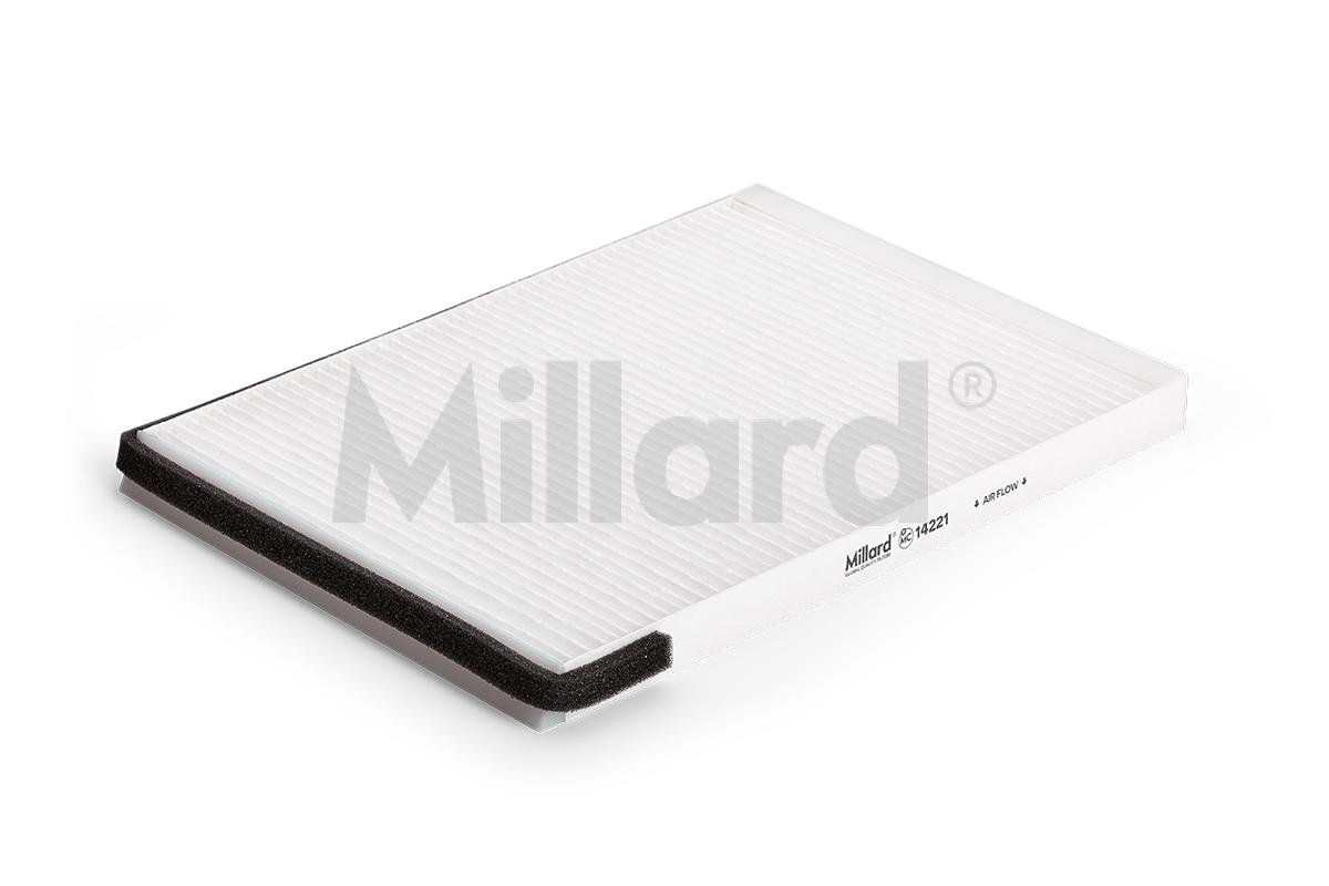 Millard Filters Original Millard Auto Innenraumfilter, 1 Stück 19x266x200mm von Millard Filters