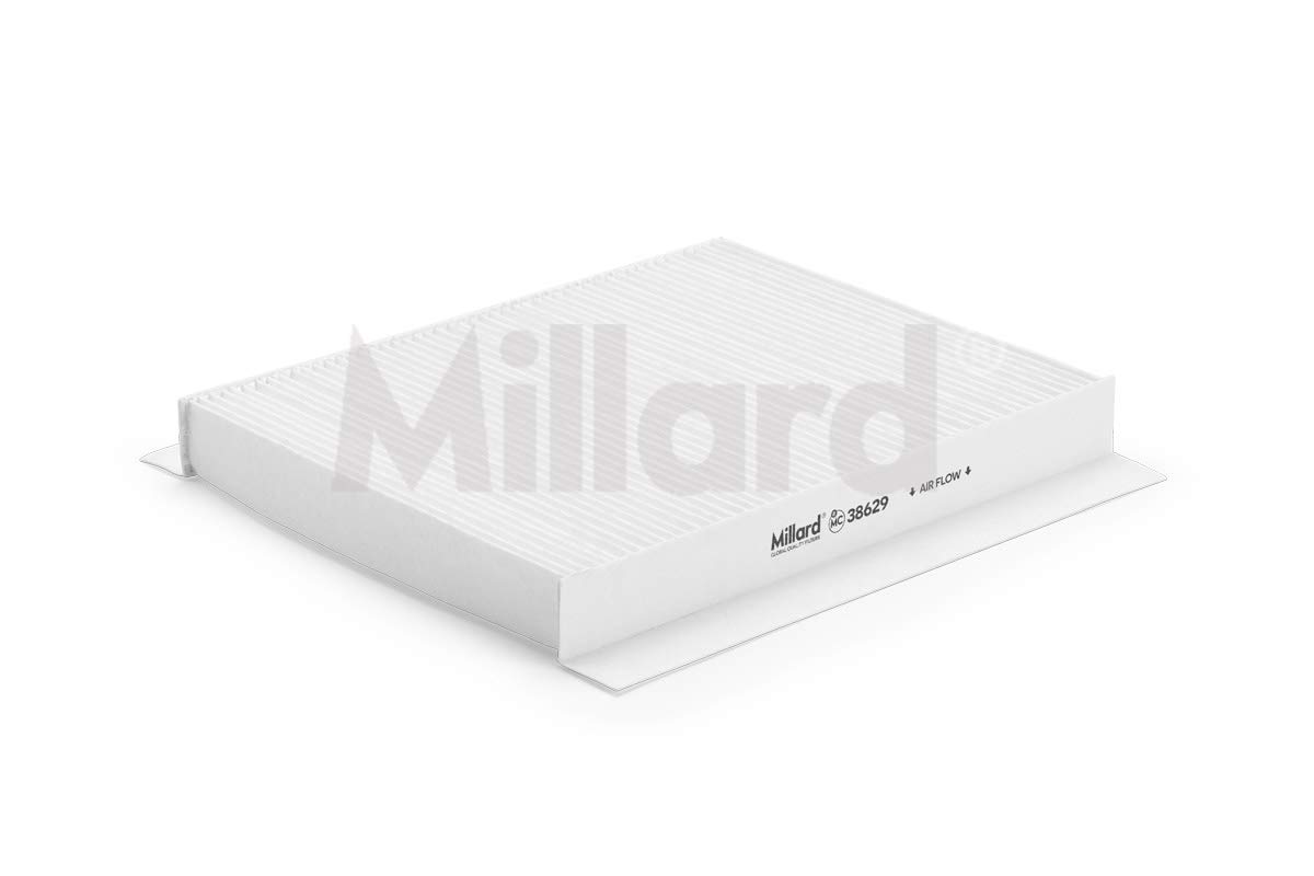 Millard Filters Original Millard Auto Innenraumfilter, 1 Stück. 25.5 x 20.1 x 3 cm von Millard Filters