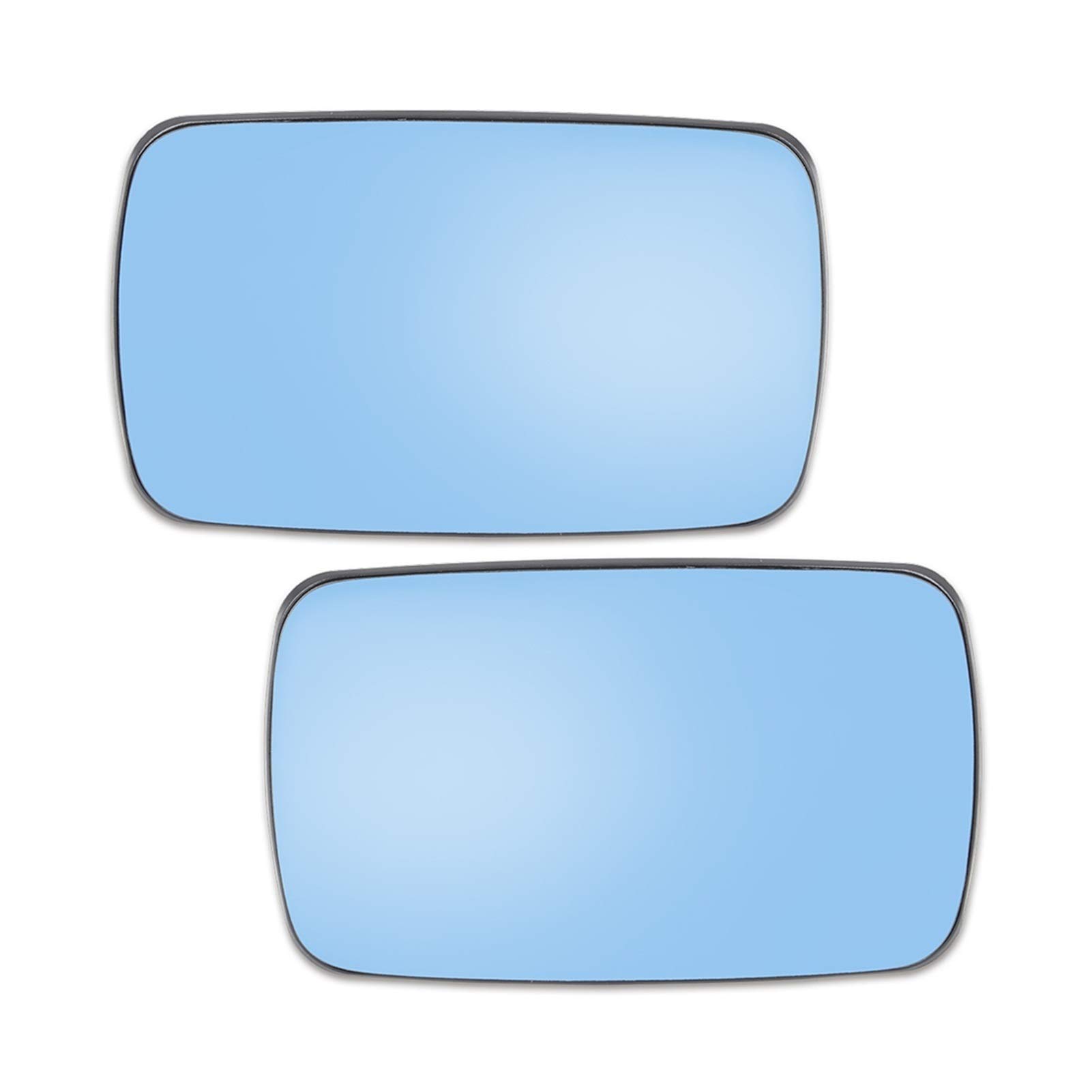 Außenspiegelglas, MILLAY Passend for BMW 318i 325i 325e 1985–1991. Rechtes Paar Spiegelglas, beheizt, mit Trägerplatte, seitliches Rückspiegelglas (Color : 1Pair) von MILLAY