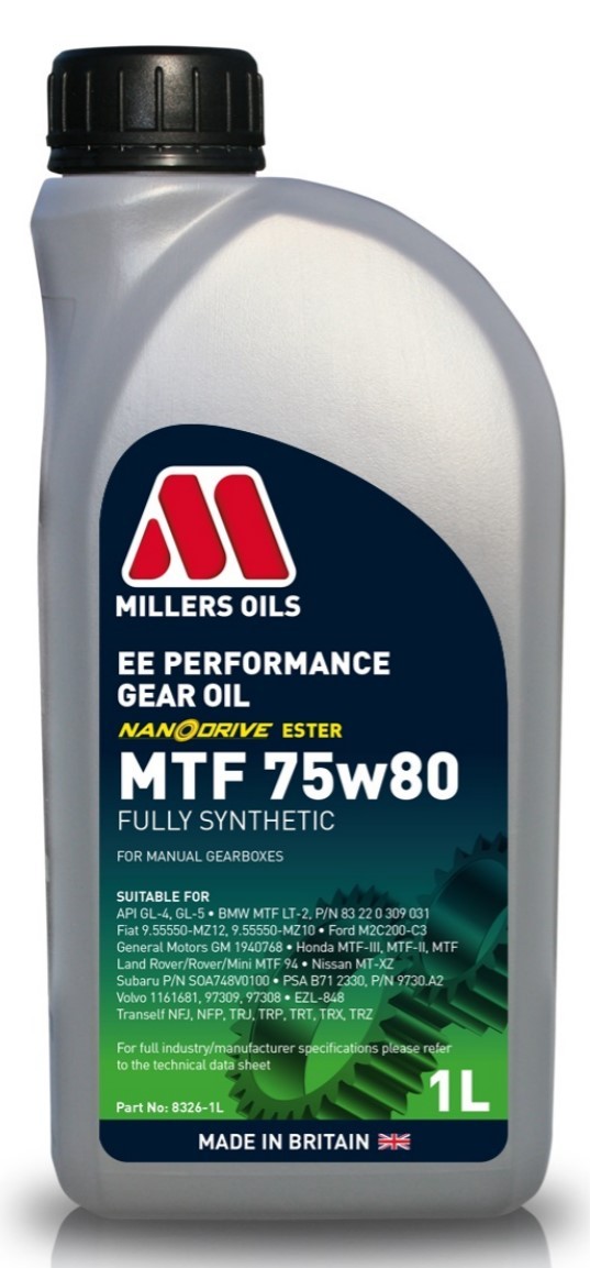 MILLERS OILS Getriebeöl VW,AUDI,OPEL 8326-1 von MILLERS OILS