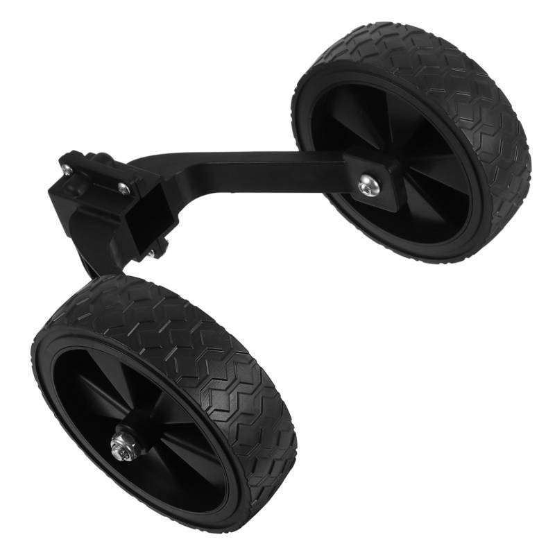 MINAOLULUS Stützräder Für Rasenmäher Trimmerrad Gartenmaschine Aufsitzmäherteile Ersatzreifen Für Rollstühle Rasenmäherteile Finish Mäherräder Schwarz von MINAOLULUS