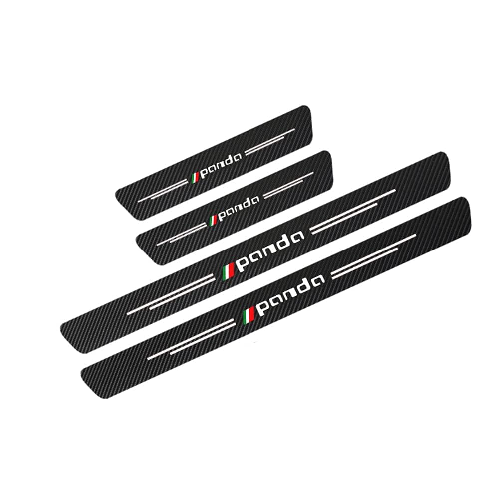MINGCHUO Carbon Fiber Guard Türschwelle 4-teilig für Fiat Panda 2021 2020 2019 2018 2016 Beat Verhindern Sie Kratzer Verschleiß Auto Styling ZubehörTürschwellenaufkleber MINGCHUO Carbon Fiber Guard Türschwelle 4-teilig für Fiat Panda 2021 2020 2019 2018 2016 Beat Verhindern Sie Kratzer Verschleiß Auto Styling ZubehörTürschwellenaufkleber von MINGCHUO