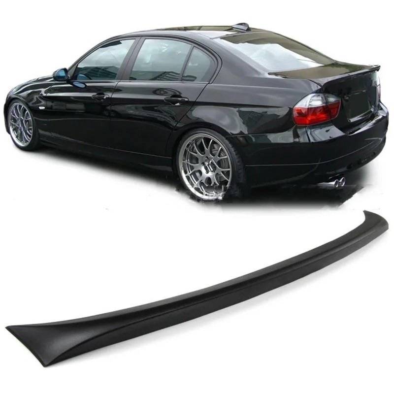 Heckspoiler Für 3er E90 CSL Limousine 2005-2011 Heckklappe Splitter Lip Auto ABS Heckkofferraumlippe Dachflügel Lip Spoiler Kofferraum Spoiler(Unpainted Primer) von MINIKS