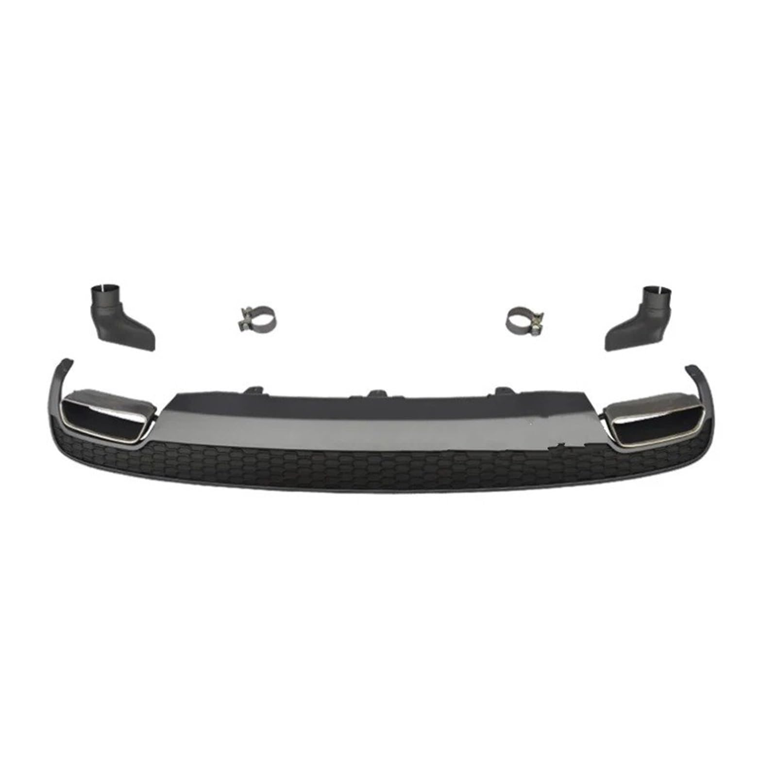 Heckspoiler Für A6 C7 2012 2013 2014-2015 Upgrade S6 Heckstoßstangendiffusor Autoteile S6 Style Heckstoßstangenlippe Kofferraum Spoiler(01) von MINIKS
