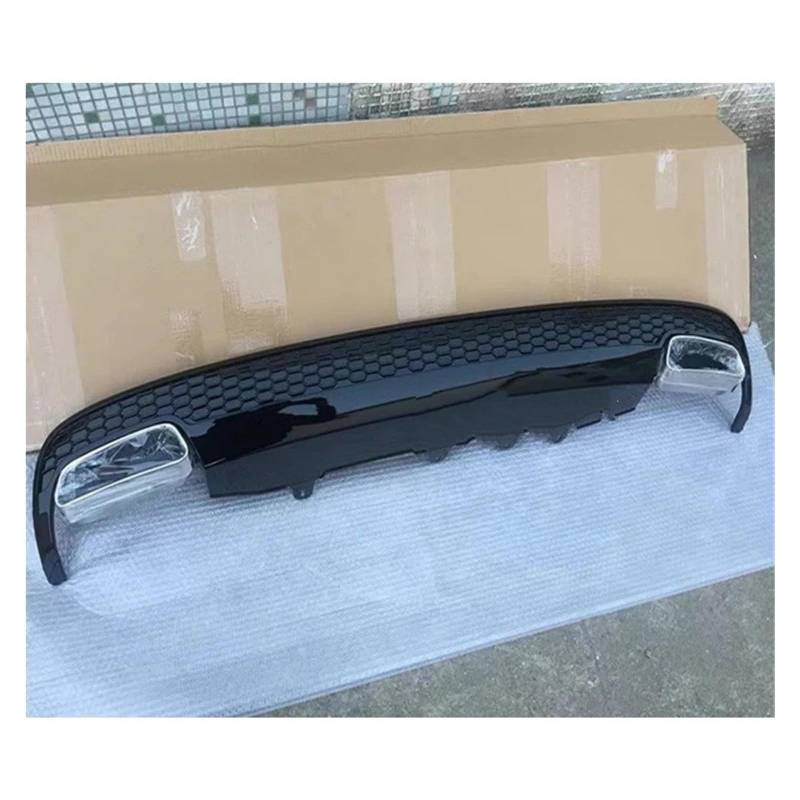 Heckspoiler Für A6 C7 2012 2013 2014-2015 Upgrade S6 Heckstoßstangendiffusor Autoteile S6 Style Heckstoßstangenlippe Kofferraum Spoiler(02) von MINIKS