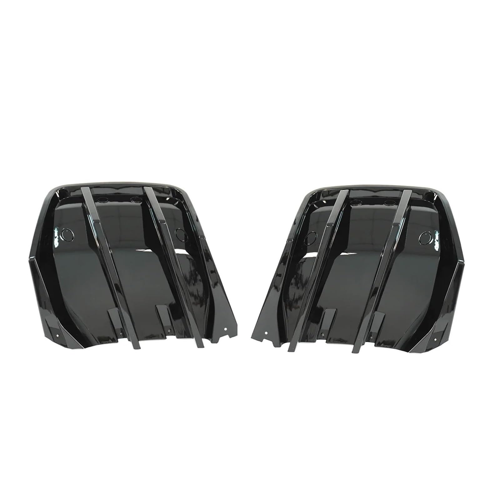 Heckspoiler Für Chevrolet Für Corvette C7 2014-2019 Alle Modelle Für Stingray Für Grand Für Sport Heckstoßstangen-Diffusor-Bodykit Mattschwarz Kofferraum Spoiler(Glossy Black) von MINIKS