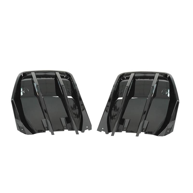 Heckspoiler Für Chevrolet Für Corvette C7 2014-2019 Alle Modelle Für Stingray Für Grand Für Sport Heckstoßstangen-Diffusor-Bodykit Mattschwarz Kofferraum Spoiler(Glossy Black) von MINIKS