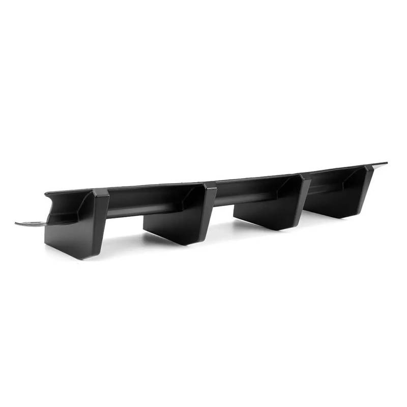 Heckspoiler Für Dodge Für Challenger GT/SXT 2015-2022 Heckschürze Diffusor Lip Shark Fin Spoiler Matt Schwarz Glänzend Schwarz Carbon Fiber Auto Kofferraum Spoiler(Matt-schwarz) von MINIKS