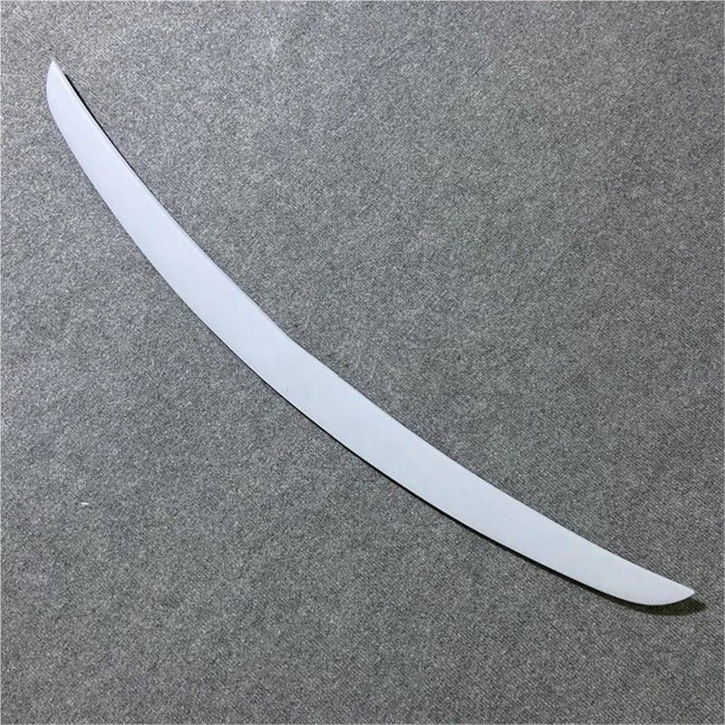 Heckspoiler Für Jaguar XJ 2011 2012 2013 2014 2015 2016-2017 Carbon Fiber Hinten Dach Spoiler Flügel Stamm Lip Boot Abdeckung Auto Styling Kofferraum Spoiler(Unpainted Primer) von MINIKS