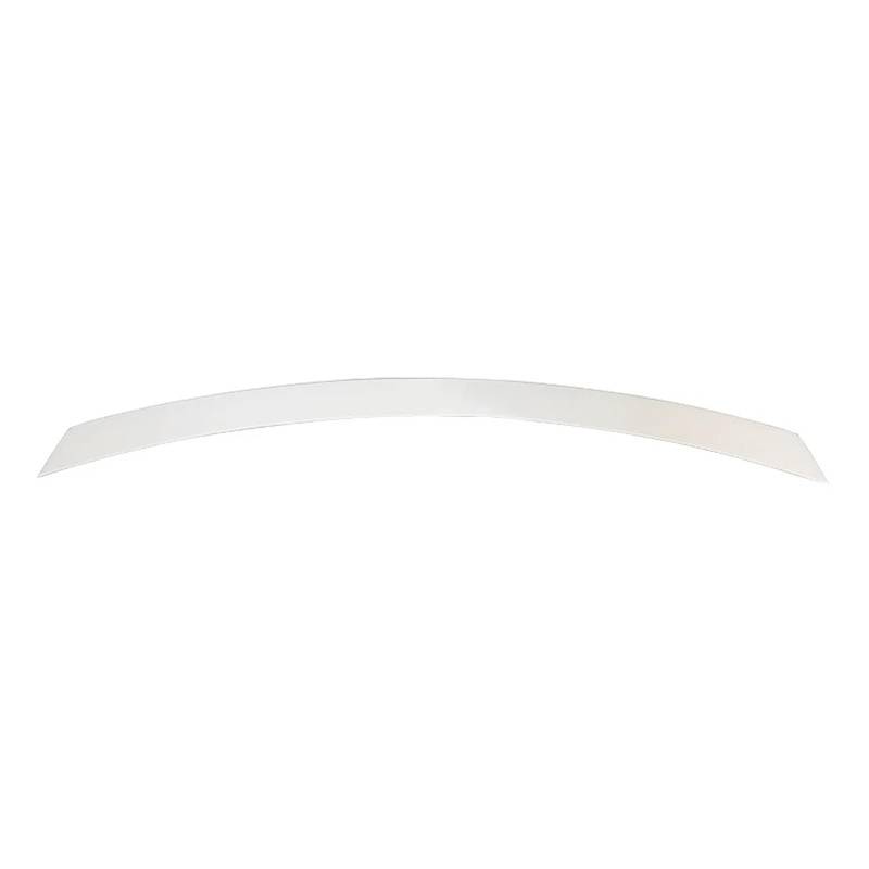 Heckspoiler Für Jeep Für Grand Für Cherokee 2013-2020 Heckdach-Mittelspoiler-Kofferraumflügellippe Glänzend Schwarz/Kohlefaser-Look Durch ABS-Body-Kit-Dekoration Kofferraum Spoiler(Mid White) von MINIKS