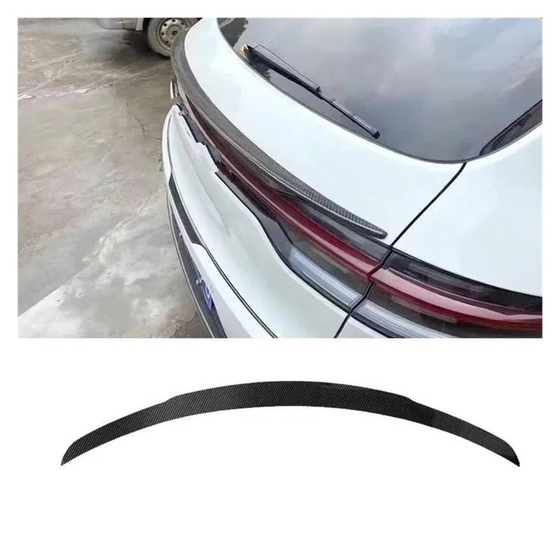 Heckspoiler Für Macan Spoiler 2014-2023 Schwanz Fin Carbon Oberfläche Hinten Flügel Zubehör Transformieren Die Stil Kofferraum Spoiler(18-23 Carbon Paint) von MINIKS