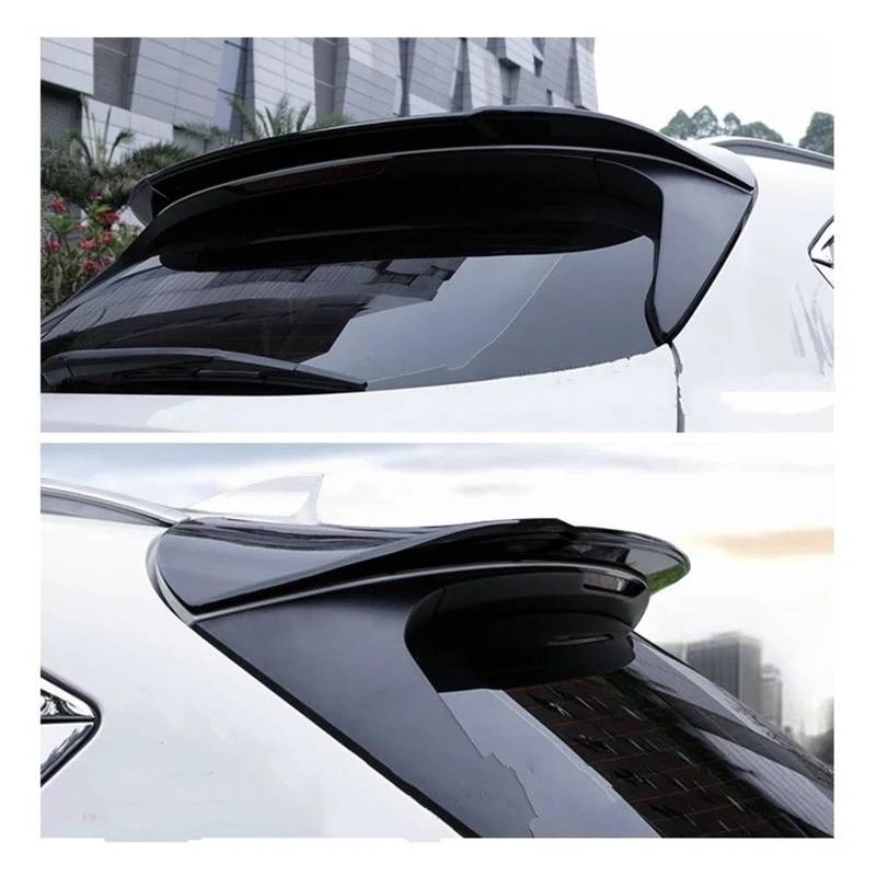 Heckspoiler Für Mazda CX-5 CX5 2017 2018 2019 2020 ABS Außen Heckspoiler Schwanz Trunk Boot Flügel Dekoration Auto Styling Kofferraum Spoiler(Rot) von MINIKS