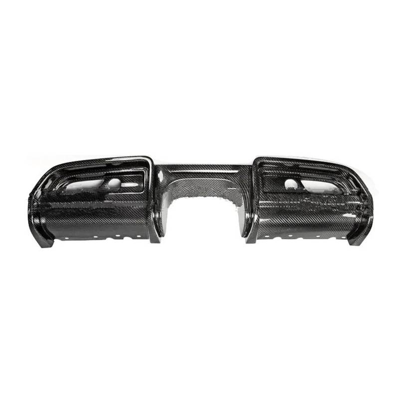 Heckspoiler Für Mini F56 Heckdiffusor JCW Style Carbon Fiber/FRP Heckdiffusor Trim Ersatz Kofferraum Spoiler(FRP Unpainted) von MINIKS