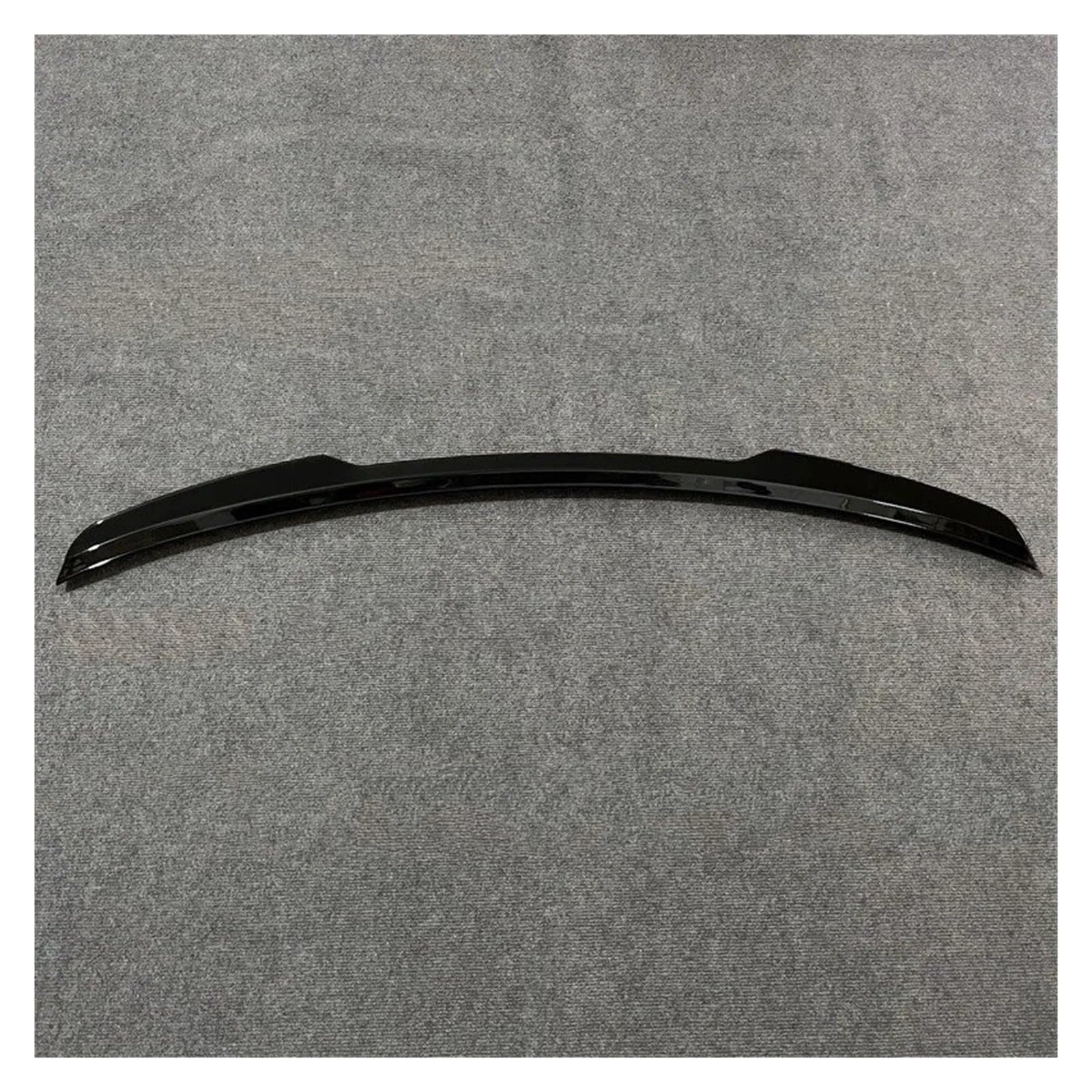 Heckspoiler Für Q8 Für S-Line 2018- Heckspoilerverlängerung ABS-Kunststoff Schwarz Glänzend Autoheckkofferraumflügel Universalspoiler Heckdachlippenspoiler Kofferraum Spoiler(Middle ROOF Black) von MINIKS
