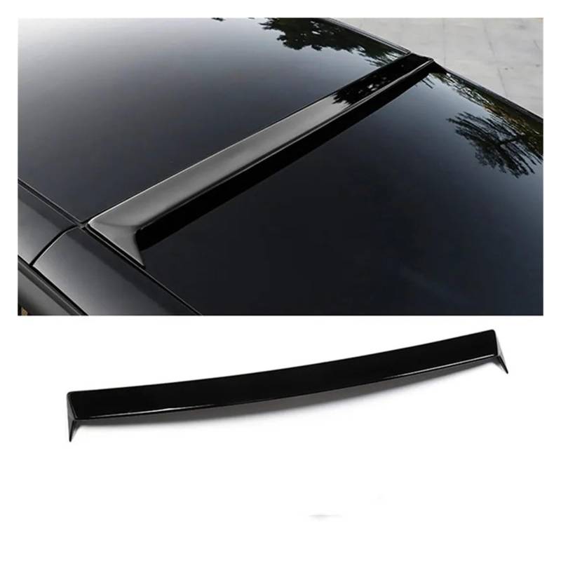 Heckspoiler Für Tesla Für Modell Y 2021 2022 2023 Schwarz Carbon Außenzubehör Tuning Heckdach Fenster Kofferraumdeckel Auto Sport Spoiler Flügel Kofferraum Spoiler(Bright Black) von MINIKS
