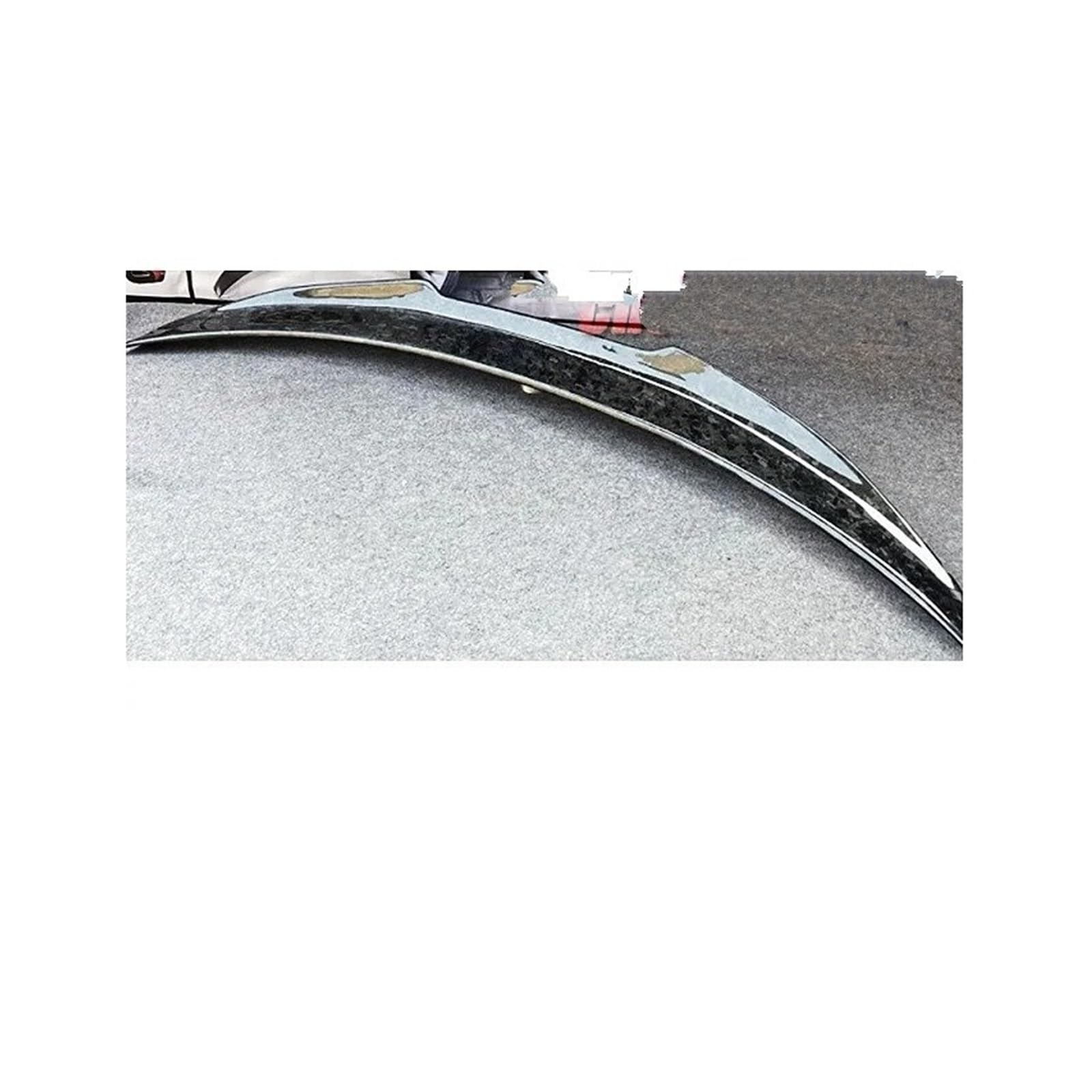 Heckspoiler Für X6 E71 E72 2008 2009 2010 2011 2012 2013-2014 Bodykit Auto Heckklappe Boot Ducktail Spoiler Flügel Schwarz Carbon Kofferraum Spoiler(Forged Carbon) von MINIKS