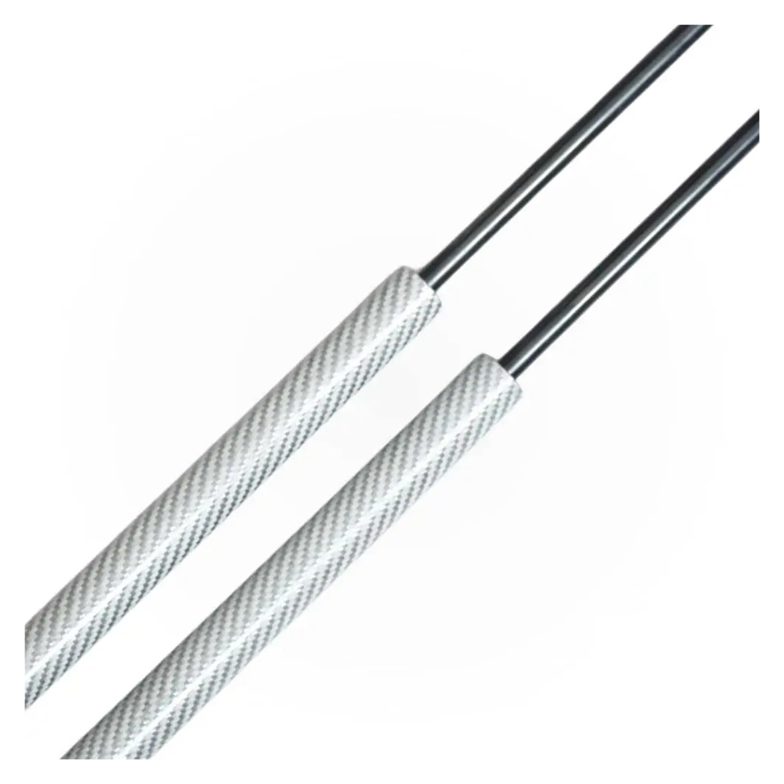 Motorhauben Gasfeder 2 Stück Haube Streben Für Ford Für Taurus 2010-2019 518MM Front Motorhaube Carbon Faser Gas Quellen Lift Unterstützt Stoßdämpfer Dämpfer Gasdruckfeder(Silver Carbon Fiber) von MINIKS