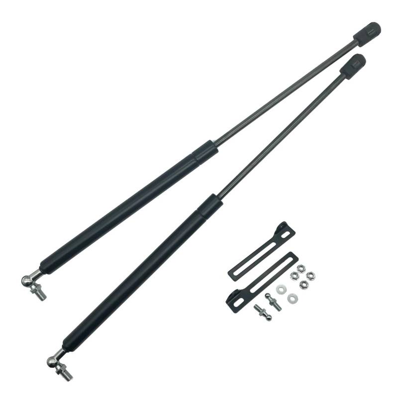Motorhauben Gasfeder 2-teiliges Auto-Frontmotorabdeckungs-Motorhauben-Gasdruckfedern-Hubstützstangen Für Suzuki Für Grand Für Vitara 2007-2015 Gasdruckfeder von MINIKS