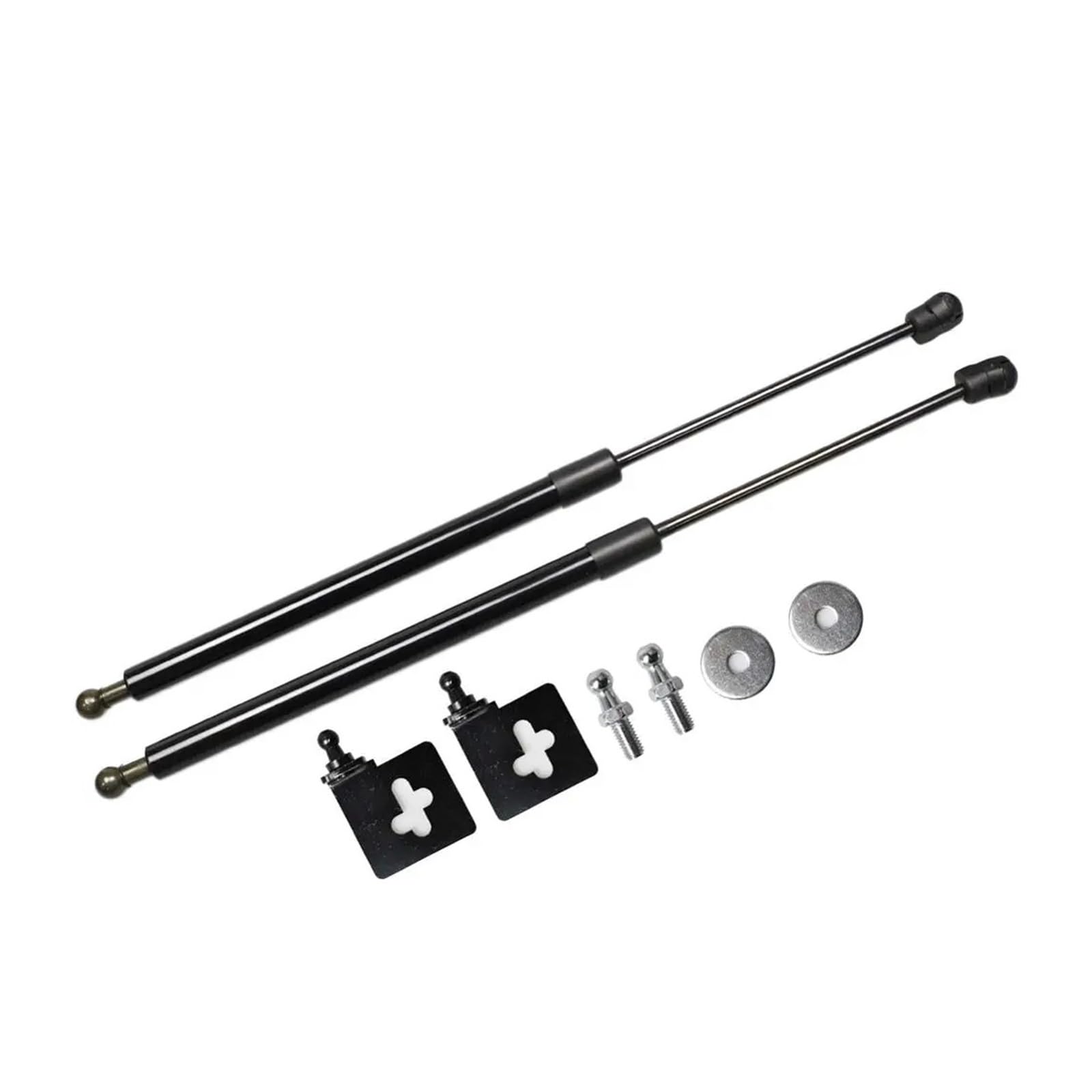 Motorhauben Gasfeder Für 1992-2000 Für Subaru Für Impreza 1. GC GF Fronthaube Motorhaube Gasdruckfedern Hubstütze Stoßdämpferfeder Dämpferstange Aufgeladen Gasdruckfeder(Ordinary Black) von MINIKS