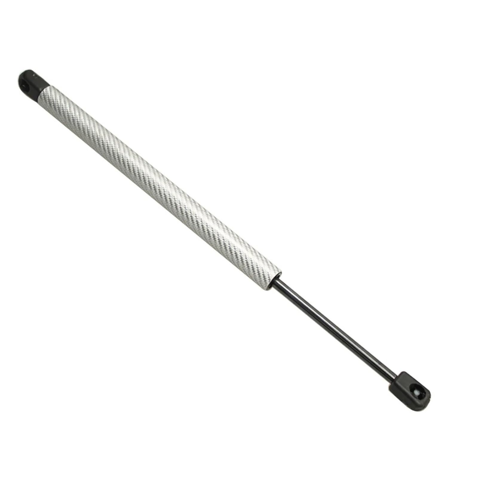 Motorhauben Gasfeder Für Chevrolet Für Malibu 8. 2013-2016 Fronthaube Haube Gasdruckfedern Hubstützstange Kolben Kohlefaser Stoßdämpfer Absorber 649mm Gasdruckfeder(Silver Carbon Fiber) von MINIKS