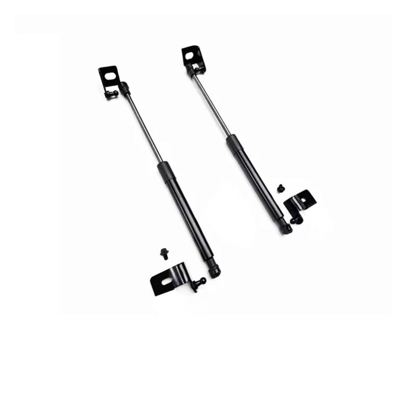 Motorhauben Gasfeder Für Toyota Für Land Für Cruiser 250 Für Prado LC250 2024 2025 Erste Ausgabe Motorhaube Hydraulikstange Haubenstützstange Verbessertes Zubehör Gasdruckfeder(Piano Black) von MINIKS