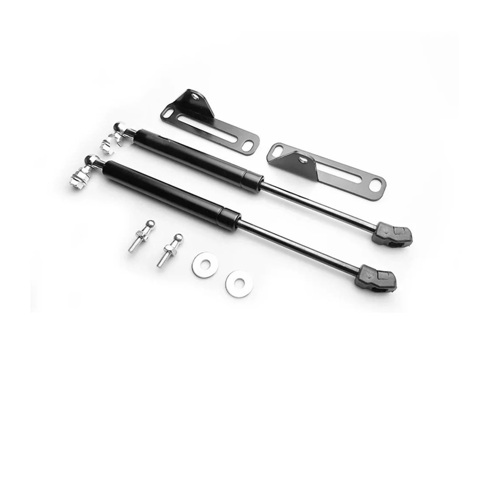 Motorhauben Gasfeder Für VW Für Jetta Mk6 2012-2017 Front Hood Motorabdeckung Unterstützung Hydraulische Stange Federbein Feder Stoßstangen Halterung Gasdruckfeder(Piano Black) von MINIKS