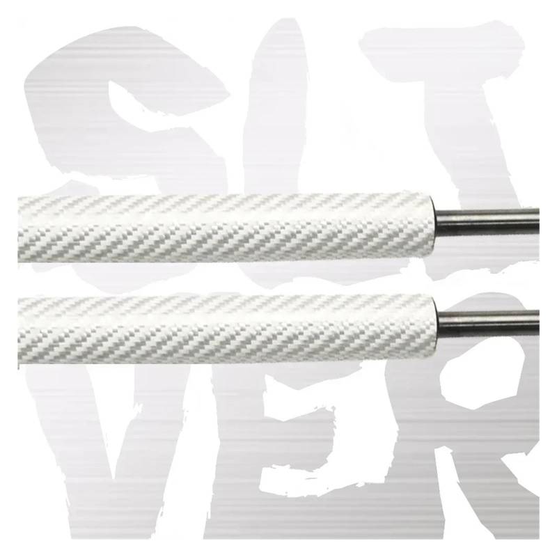 Motorhauben Gasfeder Haube Dämpfer Für Toyota MR2 Für Spyder W30 1999-2007 Gas Strut Lift Unterstützung Hinteren Motorhaube Ändern Gasdruckfeder(Sliver Carbon Fiber) von MINIKS