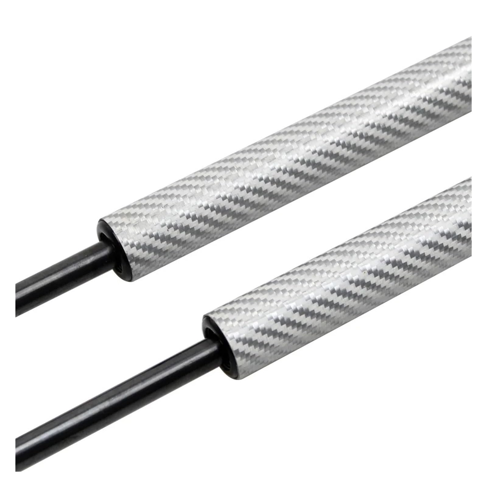 Motorhauben Gasfeder Haube Motorhaube Streben Für Benz Für Sprinter 2019 2020 2021 2022 2023 2024 Zylinder Lift Unterstützung Dämpfer Kolbenstangen Schock Prop Gasdruckfeder(Carbon Fiber Silver) von MINIKS