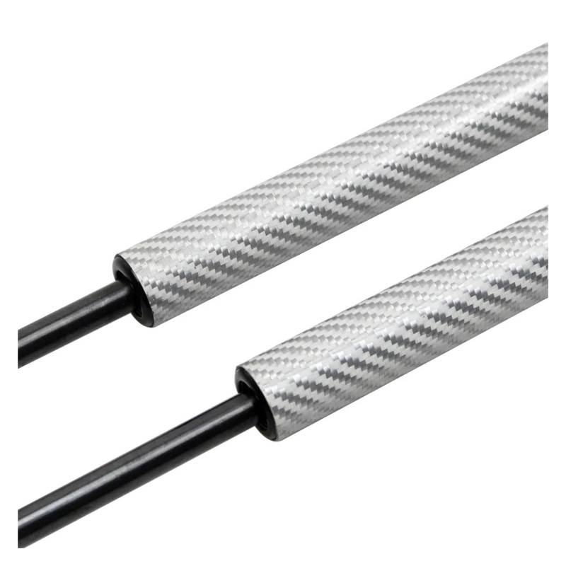 Motorhauben Gasfeder Haube Streben Für 1991-1995 Für Civic 5th EG EH EJ Ändern Front Motorhaube Lift Unterstützt Schock Dämpfer Kolbenstange Frühling Requisiten Gasdruckfeder(Carbon Fiber Silver) von MINIKS