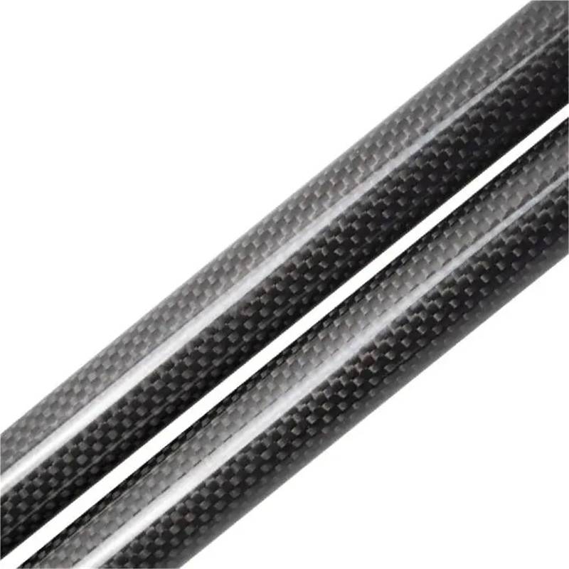 Motorhauben Gasfeder Haube Streben Für Subaru Für Solterra 2022 2023 2024 2025 Motorhaube Dämpfer Lift Unterstützt Schocks Absorber Prop Zylinder Gasdruckfeder(Carbon Fiber Black) von MINIKS