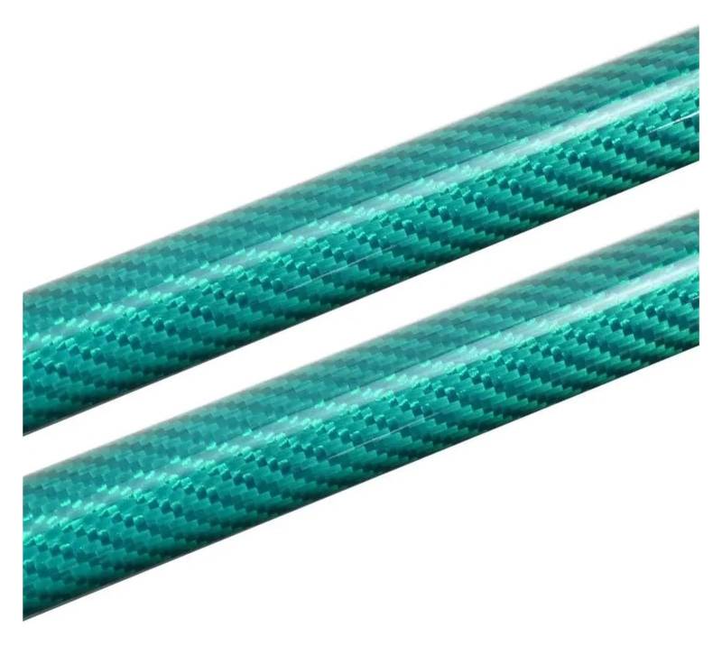Motorhauben Gasfeder Haubenstreben Für Benz Für CLA C117 2013-2019 Fronthaubenliftunterstützung Stoßdämpfer Absorberzylinder Stützstangen Gasfeder Gasdruckfeder(Carbon Fiber Green) von MINIKS
