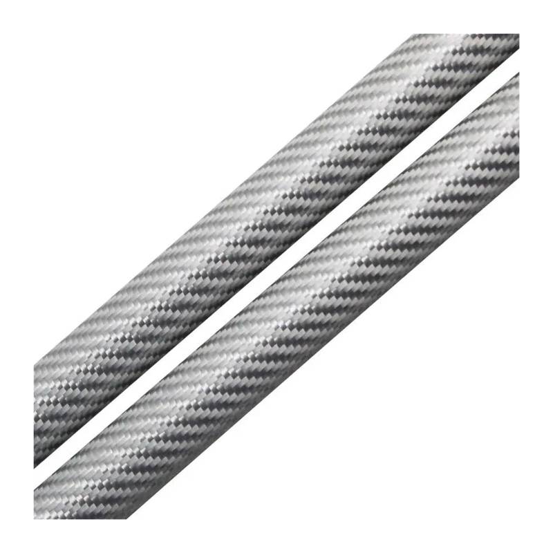 Motorhauben Gasfeder Motorhaube Haube Streben Für Hyundai I20N 2020 2021 2022 2023 2024 Ändern Zylinder Lift Unterstützung Schock Dämpfer Kolben Stangen Prop Gasdruckfeder(Silver Carbon Fiber) von MINIKS