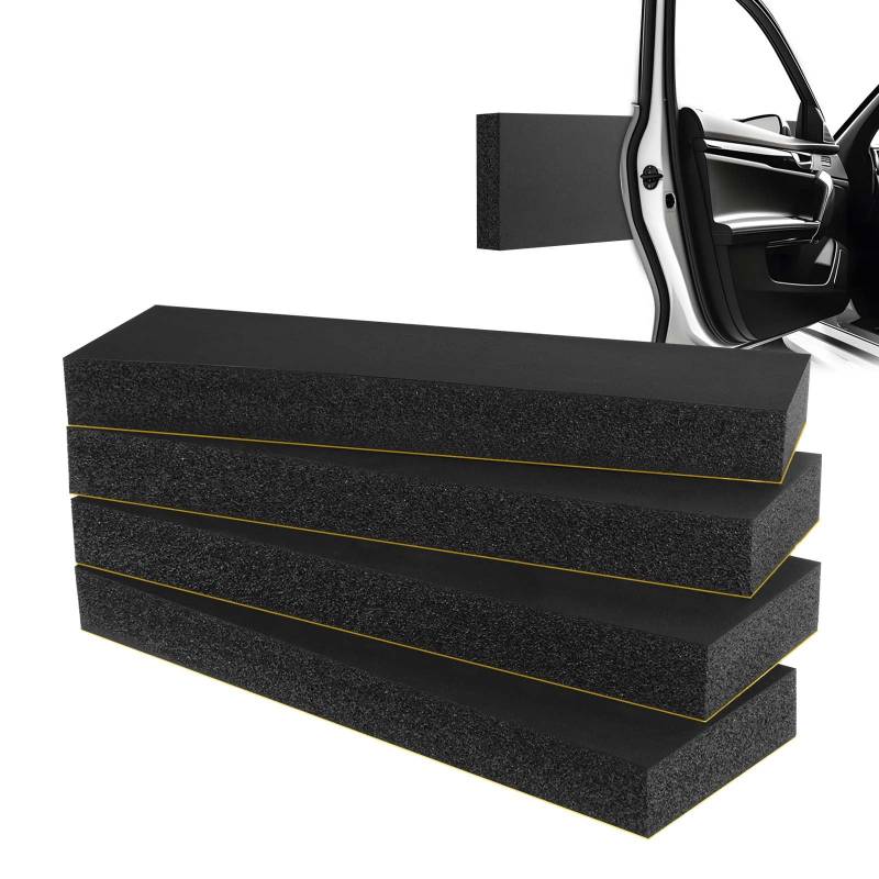 MINISOISO Garagen Wandschutz 30 x 10 x 3 cm, 4PCS Auto Garagen Wandschutz Selbstklebend, Garagen Wandschutz Türkantenschutz, Autotür Schutz Garagenwand Türkantenschutz für Autotüren, Garagen,Carport von MINISOISO