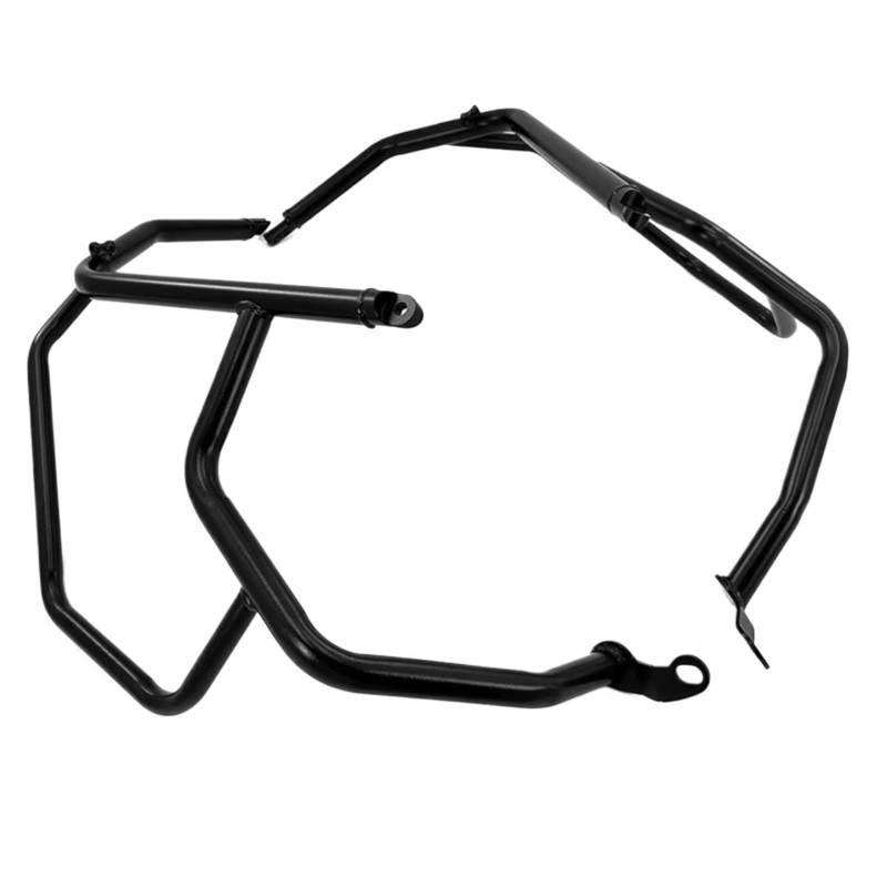 Kompatibel Mit Für F900GS Für Adventure Für ADV GSA 2024 Motorrad-Autobahn-Sturzbügel Stoßfänger Motortankschutz Stunt Cage Protector Zubehör Motorrad Crash Bar Stoßstange(Black) von MINJKL