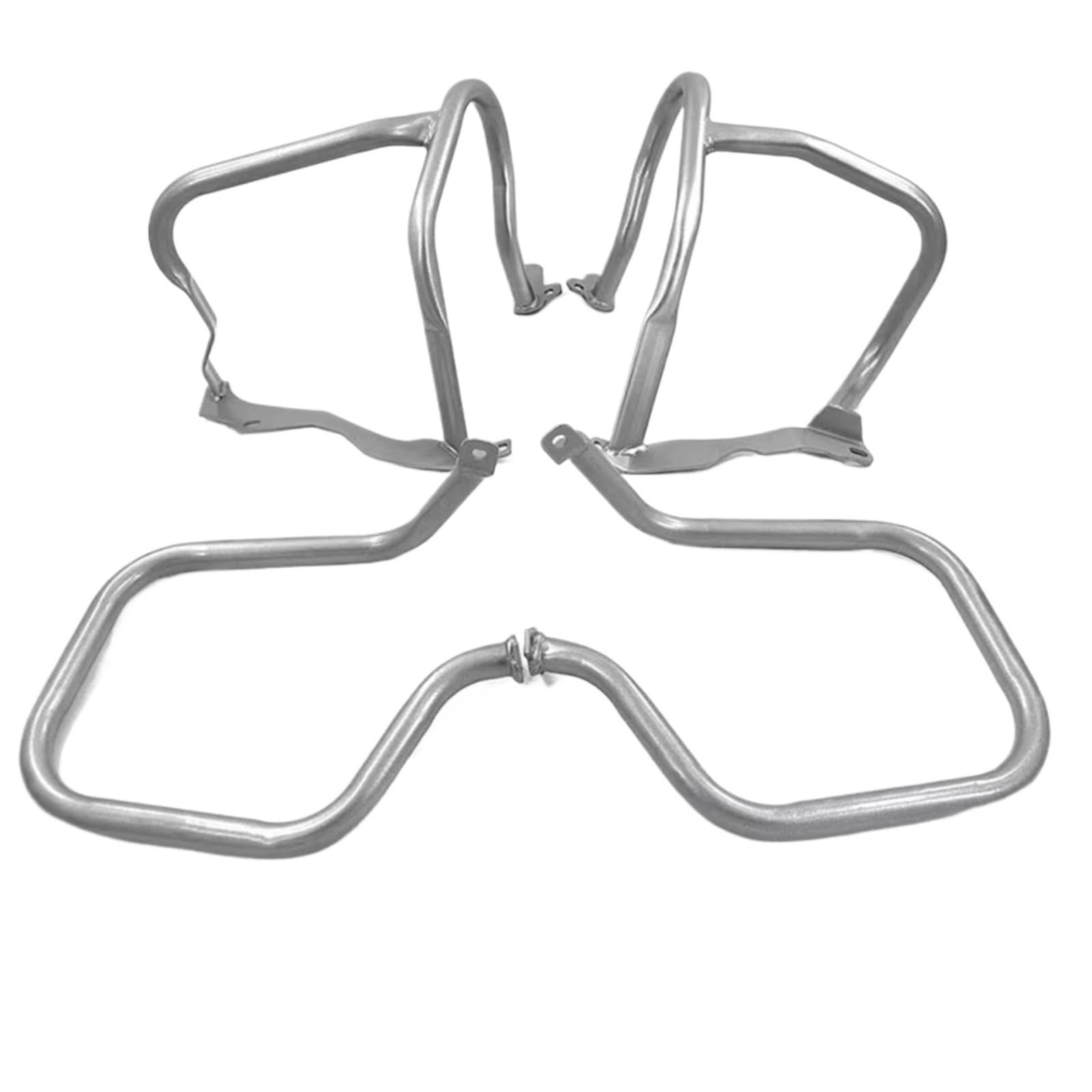 Kompatibel Mit Für R1200RT R1200 RT 2014 2015 2016 2017 2018 2019 2020 Motorrad-Motorschutz-Crash-Bar-Rahmen-Stoßfänger-Verkleidungsschutzstangen Motorrad Crash Bar Stoßstange(Silver,Full Set) von MINJKL