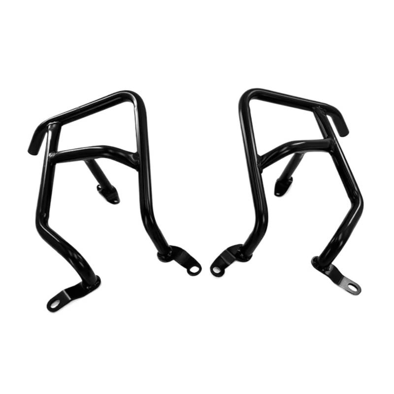 MINJKL Kompatibel Mit NC750X 2021 2022 2023 2024 Motorrad Freeway Highway Motorschutzbügel Crash Bar Stoßstangenzubehör Motorrad Crash Bar Stoßstange(Black) von MINJKL