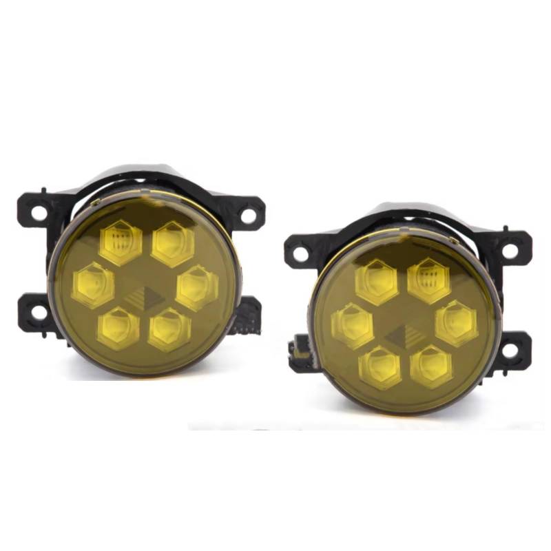 MINJKL Kompatibel Mit Subaru Für Crosstrek 2018 2019 2020 2021 Für Forester 2014 2015 2016 2017 2018 2019 2020 2021 2022 Nebelscheinwerfer Scheinwerferzubehör Scheinwerfer(Yellow) von MINJKL
