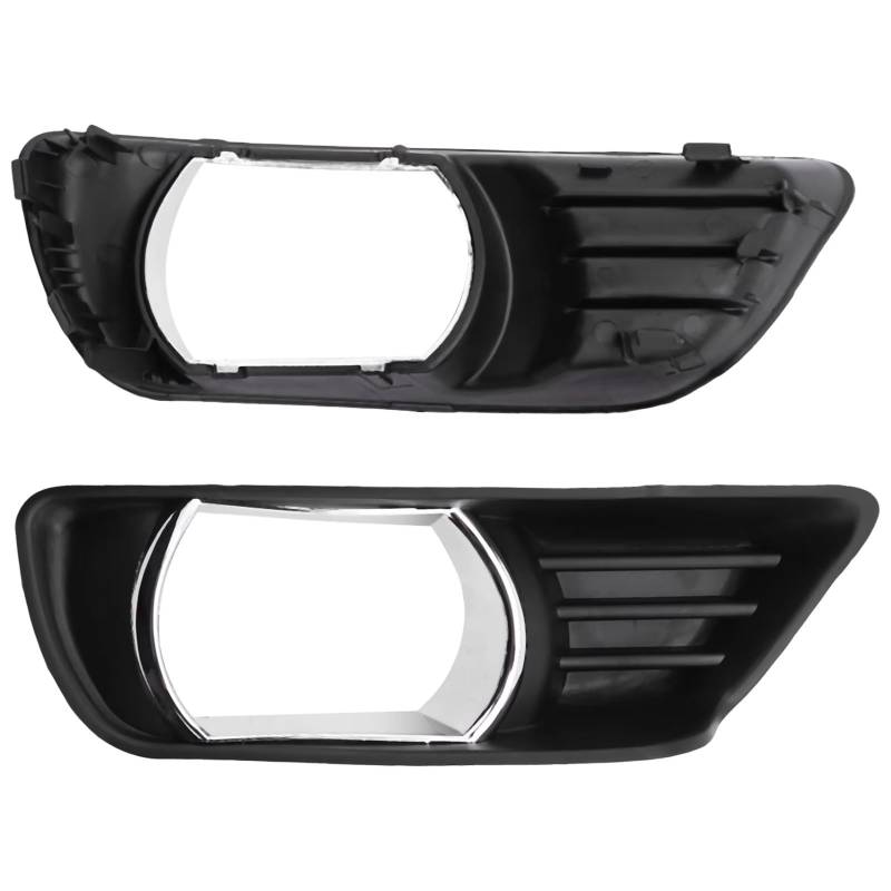 MINJKL Kompatibel Mit Toyota Für Camry Für XV40 2007 2008 2009 Auto-Frontstoßstange Nebelscheinwerferabdeckungen Untere Nebelscheinwerferverkleidung Blendenabdeckung Scheinwerfer von MINJKL