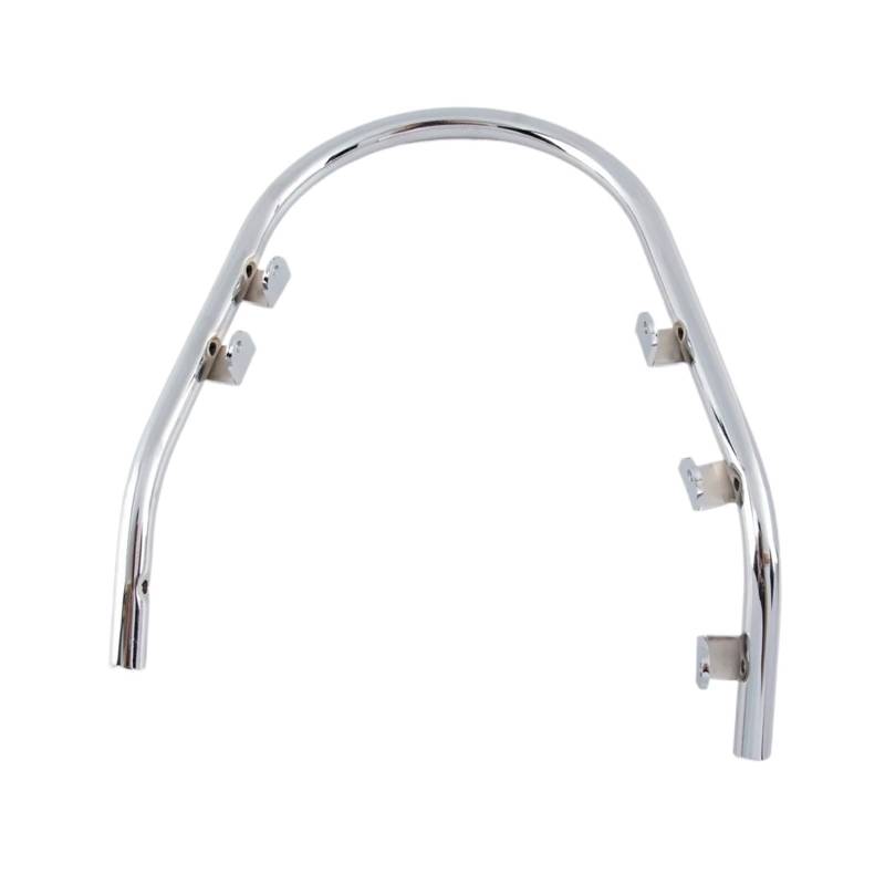 MINJKL Kompatibel Mit Vespa Für Sprint 150 2016–2021 Für Primavera 125/150 2014–2021 Motorrad-Vorderrad-Kotflügelschutzleiste Stoßstange Crash Bar Protector Motorrad Crash Bar Stoßstange(Chrome) von MINJKL