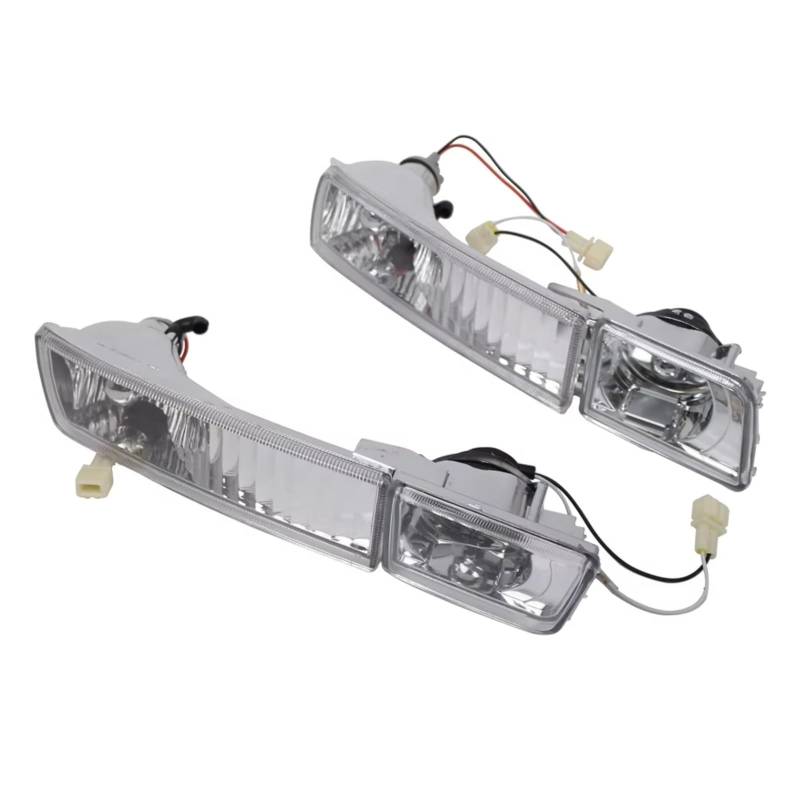 MINJKL Kompatibel Mit Vw Für Golf Für J&etta Mk3 1993 1994 1995 1996 1997 1998 Auto-Frontstoßstange Nebelscheinwerfer Blinkerleuchte Auto-Frontstoßstangenleuchte Scheinwerfer von MINJKL