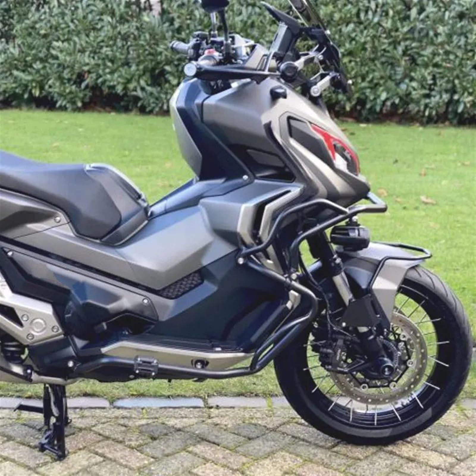 MINJKL Kompatibel Mit X-ADV750 2017-2020 Motorrad-Sturzbügel, Motorschutz, Rahmenschieber, Stoßfänger-Fallschutz, Motorradzubehör Motorrad Crash Bar Stoßstange(Lower Only) von MINJKL
