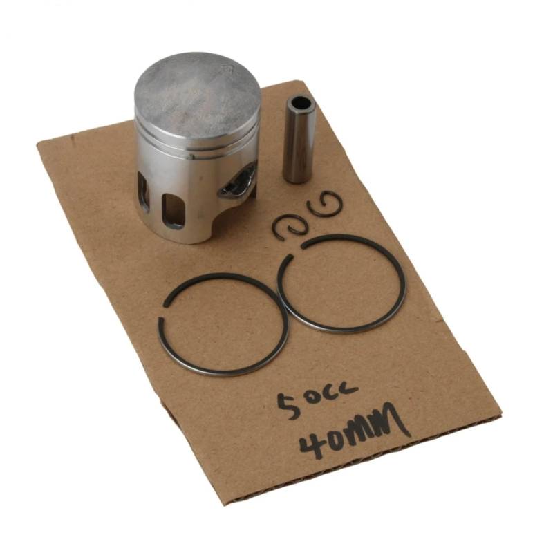 MINJKL Motorrad Kolbene ZyrkolbeneKit Kompatibel Mit Aprilia Für Rally 50 1995–2000 Für Scarabeo 50 1993–1997 Kolbensatz, Motorteile, Motorradzubehör 40mm/10mm, 70cc 47mm/10mm(50cc 40mm) von MINJKL