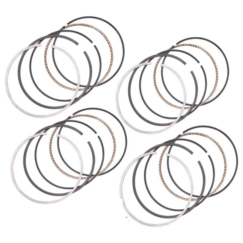 MINJKL Motorrad Kolbene ZyrkolbeneKit Kompatibel Mit CBR600 1999–2002 Für CBR600F 2001–2006 Für CBR600F Für RED 2007 Motorrad-Motorkolbenringsatz 13011-MEE-305 67x42.5mm(4 Set) von MINJKL