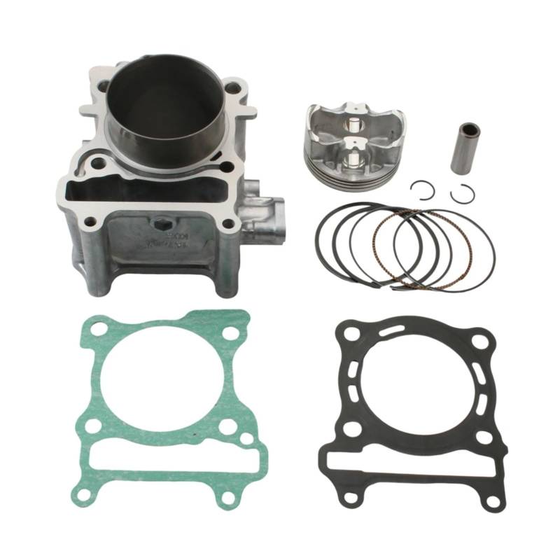 MINJKL Motorrad Kolbene ZyrkolbeneKit Kompatibel Mit WW150AM Für PCX150 2021 2022 Roller-Motorteile Big Bore-Zylinderkit Motorradzubehör von MINJKL