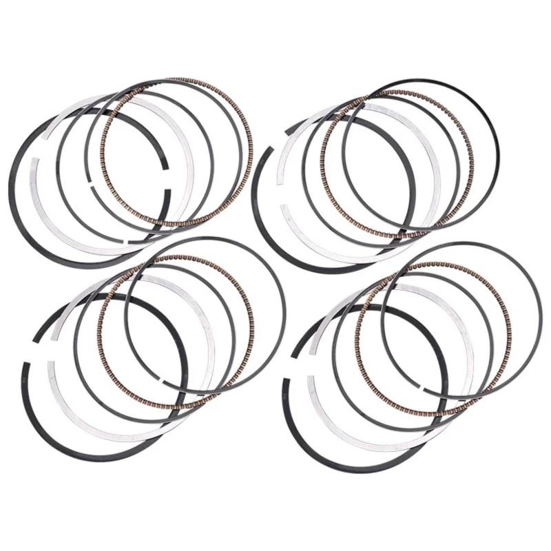 MINJKL Motorrad Kolbene ZyrkolbeneKit Kompatibel Mit Yamaha Für FZ6S Für FZ6N Für 2004 2005 2006 2007 2008 2009 Motorradmotor-Kolbenringe 5SL-11603-00-00 65.5mm(4 Set) von MINJKL