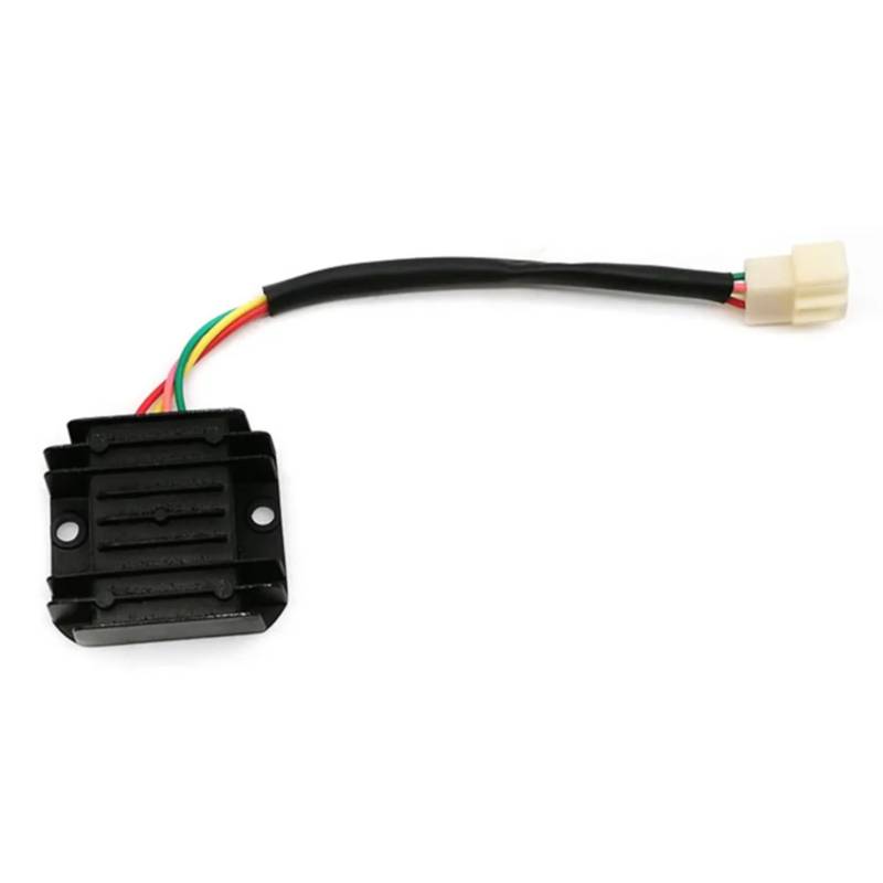 MINJKL Motorrad Regler Für GY6 50CC-150CC 4Pin 4Wire Moped Roller ATV Motorrad Leistung Teile Zündung Zünden System Spannungsreglergleichrichter(4Pin 2) von MINJKL