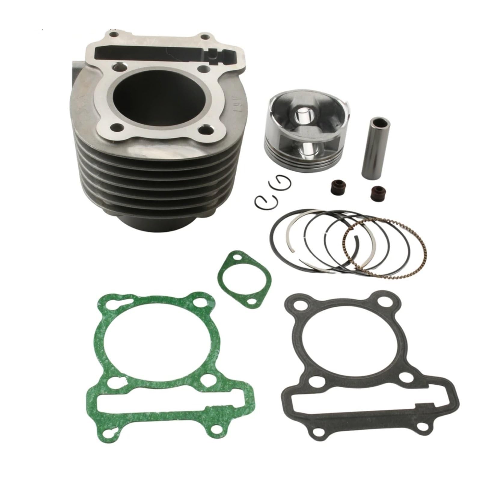 Motorrad Kolbene ZyrkolbeneKit Kompatibel Mit Sym Für Symphony Für ST200i Für Roller-Zylinderblock-Kit Motorrad-Kolbenbaugruppe Motorradzubehör 12100-XJA-010 Motorrad Kolbene ZyrkolbeneKit Kompatibel Mit Sym Für Symphony Für ST200i Für Roller-Zylinderblock-Kit Motorrad-Kolbenbaugruppe Motorradzubehör 12100-XJA-010 von MINJKL