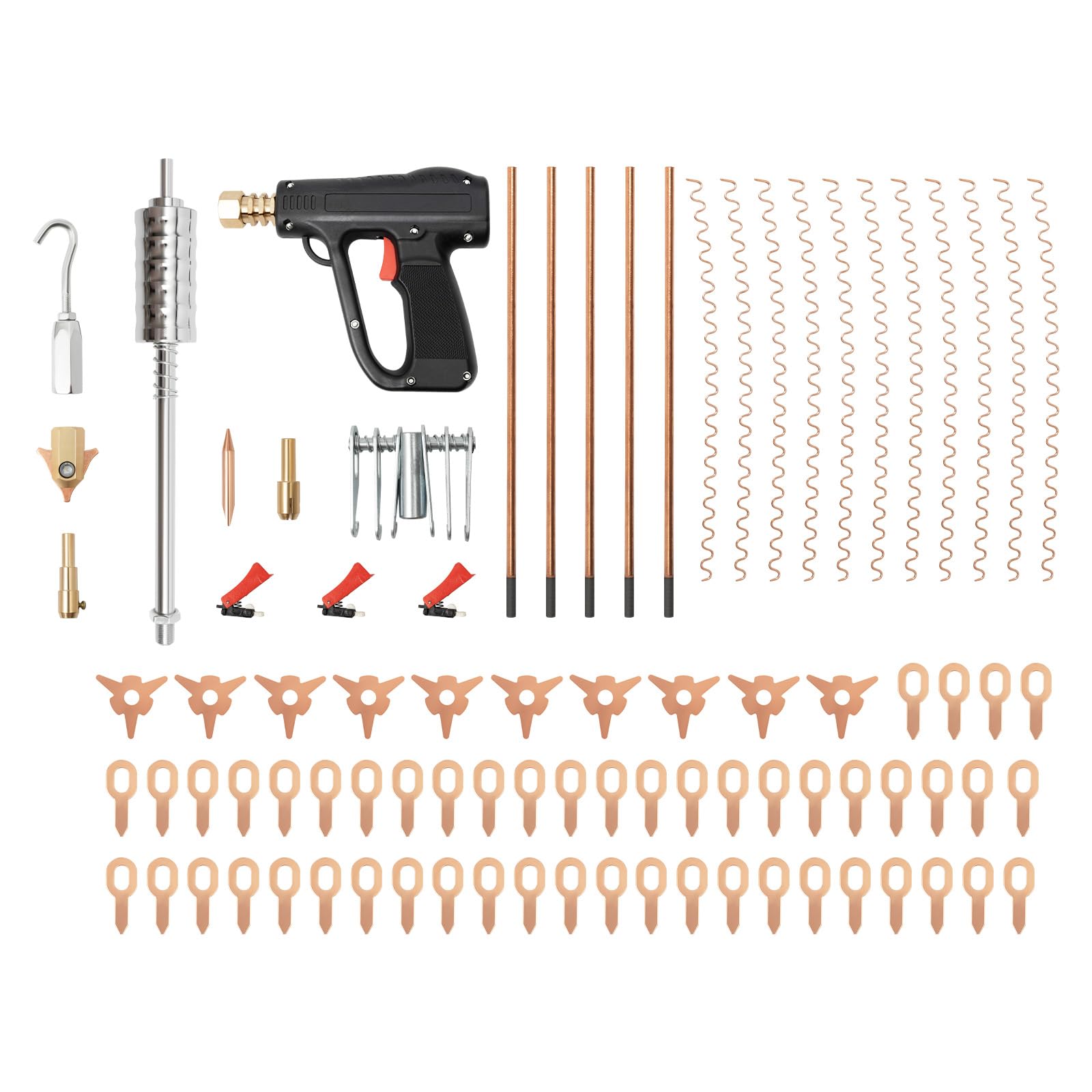 MINRS 86pcs Auto Dellen Reparatur Ausbeulwerkzeug Set Reparatur Ausbeulwerkzeug Lackfreies Dellen Reparaturse Ausbeulwerkzeug Auto für Fahrzeug Dellen Entfernen MINRS 86pcs Auto Dellen Reparatur Ausbeulwerkzeug Set Reparatur Ausbeulwerkzeug Lackfreies Dellen Reparaturse Ausbeulwerkzeug Auto für Fahrzeug Dellen Entfernen von MINRS
