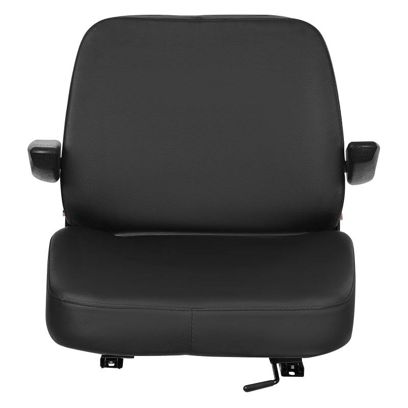 MINRS Traktorsitz Schleppersitz 48 x 46 x 51 cm Ergonomisch Rückenlehne Verstellbares Design Einfache Montage Traktor Sitz Treckersitz, für Gabelstapler, Traktoren, Bagger von MINRS